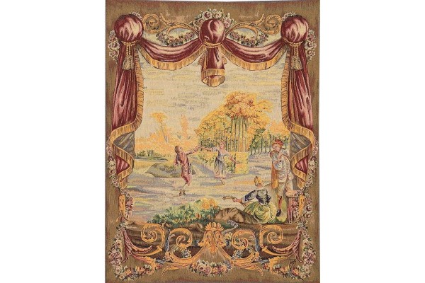 Gobelín Tapisserie Danse au jardin Gobelín Tapisserie Danse au jardin